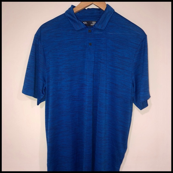 Oakley🏌🏼‍♂️⛳️Polo Mens XL Blue and Black, Worn Once, Practically New, Hydrolinx. - Picture 8 of 16